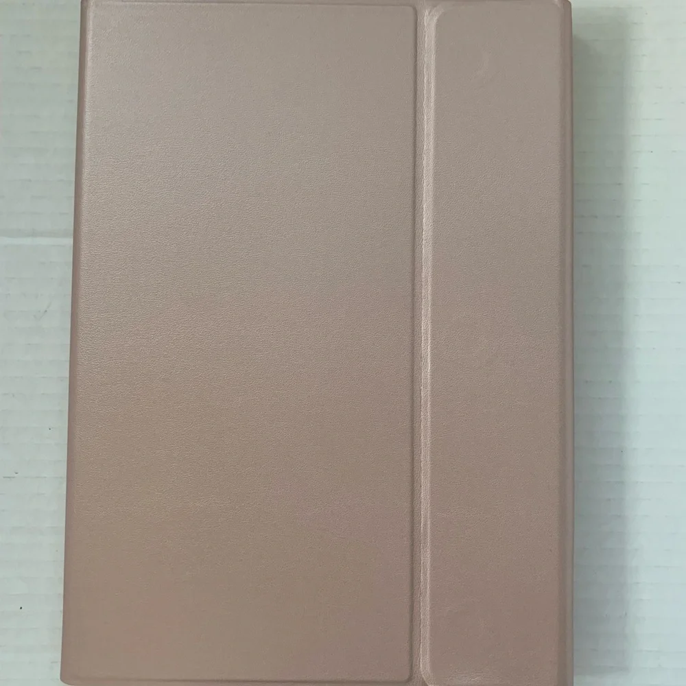 10 Inch Rose Gold Tablet Case with Keyboard